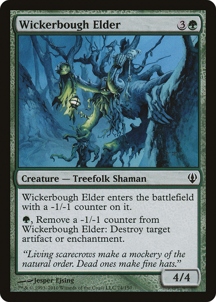 Wickerbough Elder (ARC-074) [Misc] Archenemy MTG Single Wizards of the Coast