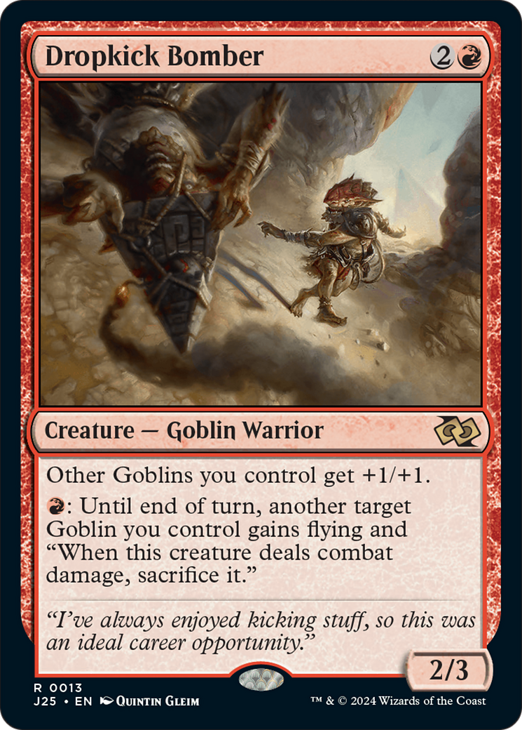 Dropkick Bomber (J25-013) [Foundations Jumpstart] MTG Single Wizards of the Coast