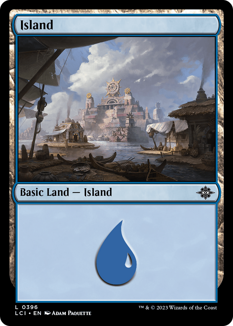 Island (0396) (LCI-396) [The Lost Caverns of Ixalan] MTG Single Wizards of the Coast