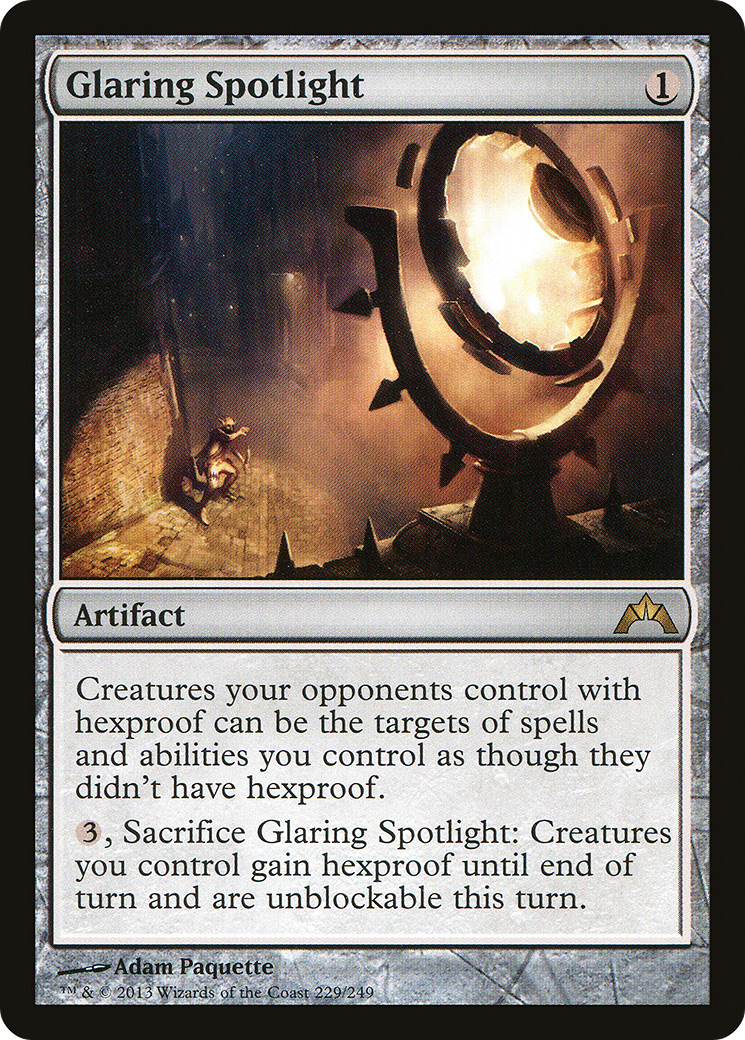 Glaring Spotlight (GTC-229) [Gatecrash] MTG Single Wizards of the Coast