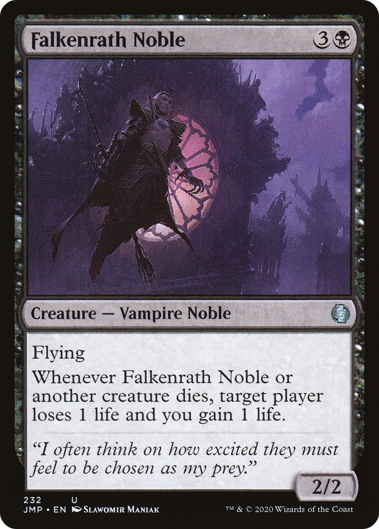 Falkenrath Noble (JMP-232) [Jumpstart] MTG Single Wizards of the Coast