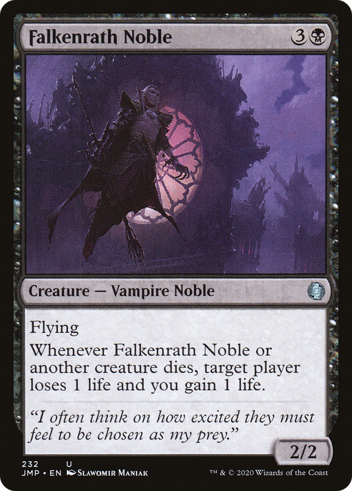 Falkenrath Noble (JMP-232) [Jumpstart] MTG Single Wizards of the Coast
