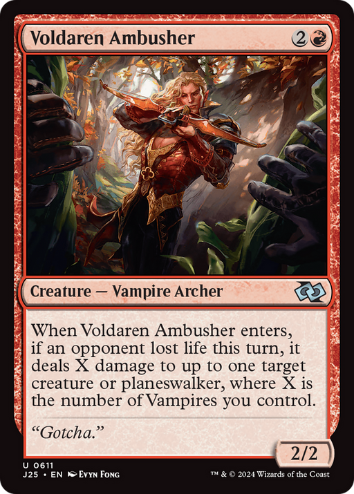 Voldaren Ambusher (J25-611) [Foundations Jumpstart] MTG Single Wizards of the Coast
