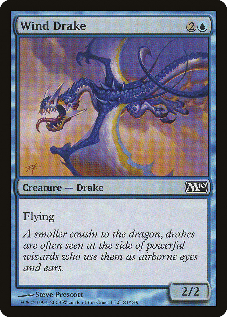 Wind Drake (M10-081) [Magic 2010] MTG Single Wizards of the Coast
