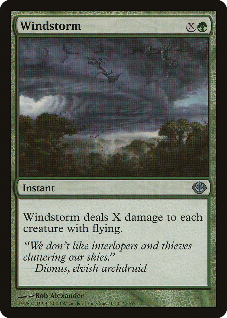 Windstorm (DDD-025) [Misc] Duel Decks: Garruk vs. Liliana MTG Single Wizards of the Coast