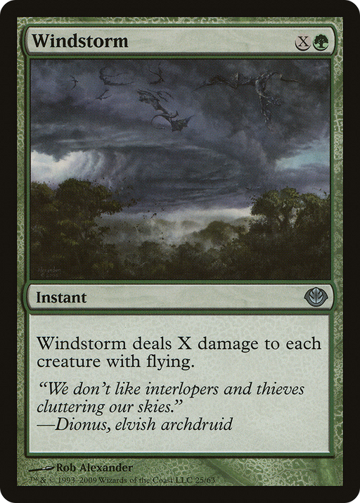Windstorm (DDD-025) [Misc] Duel Decks: Garruk vs. Liliana MTG Single Wizards of the Coast
