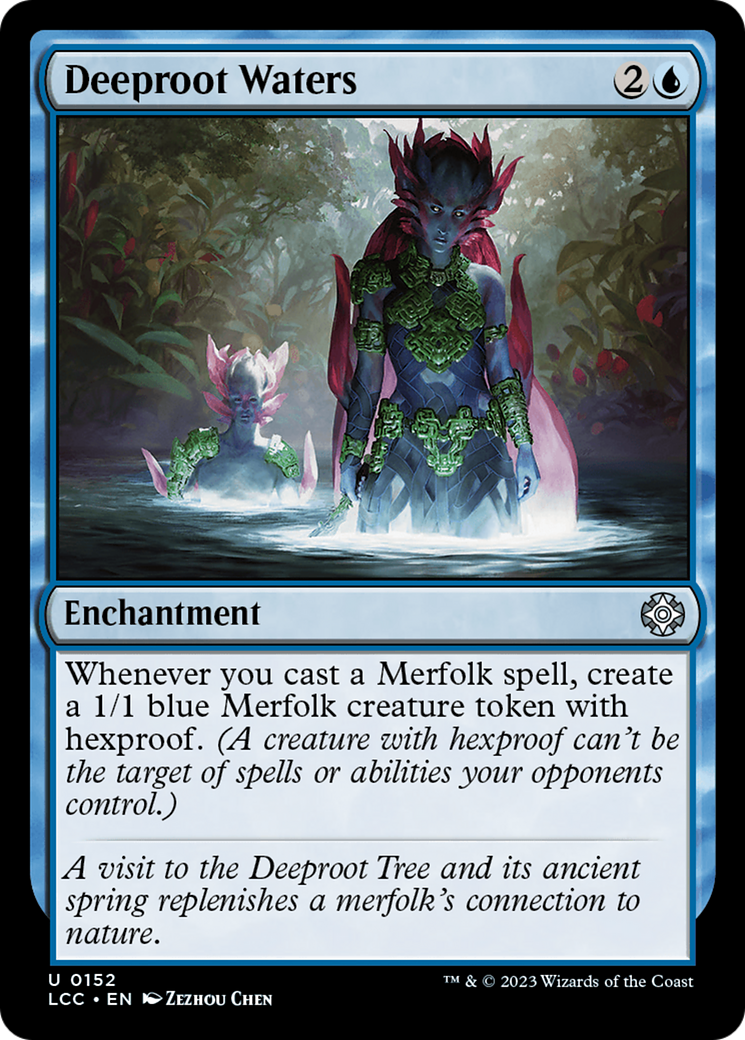 Deeproot Waters (LCC-152) [The Lost Caverns of Ixalan Commander] MTG Single Wizards of the Coast