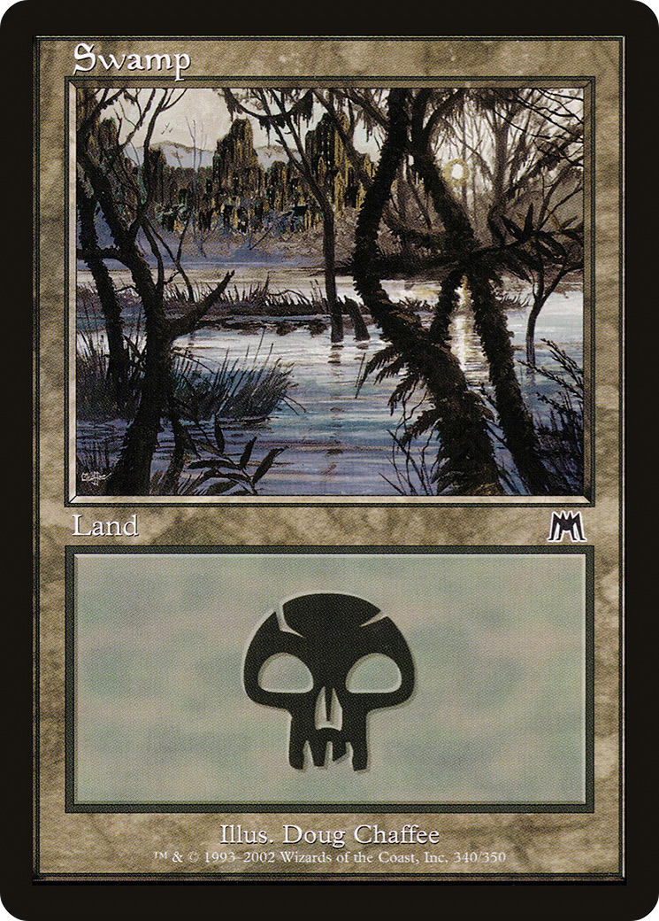 Swamp (340) (ONS-340) [Onslaught] Foil MTG Single Wizards of the Coast