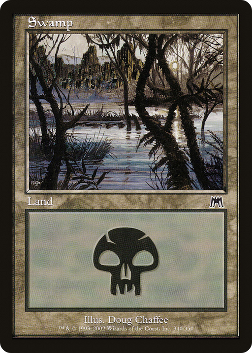 Swamp (340) (ONS-340) [Onslaught] Foil MTG Single Wizards of the Coast