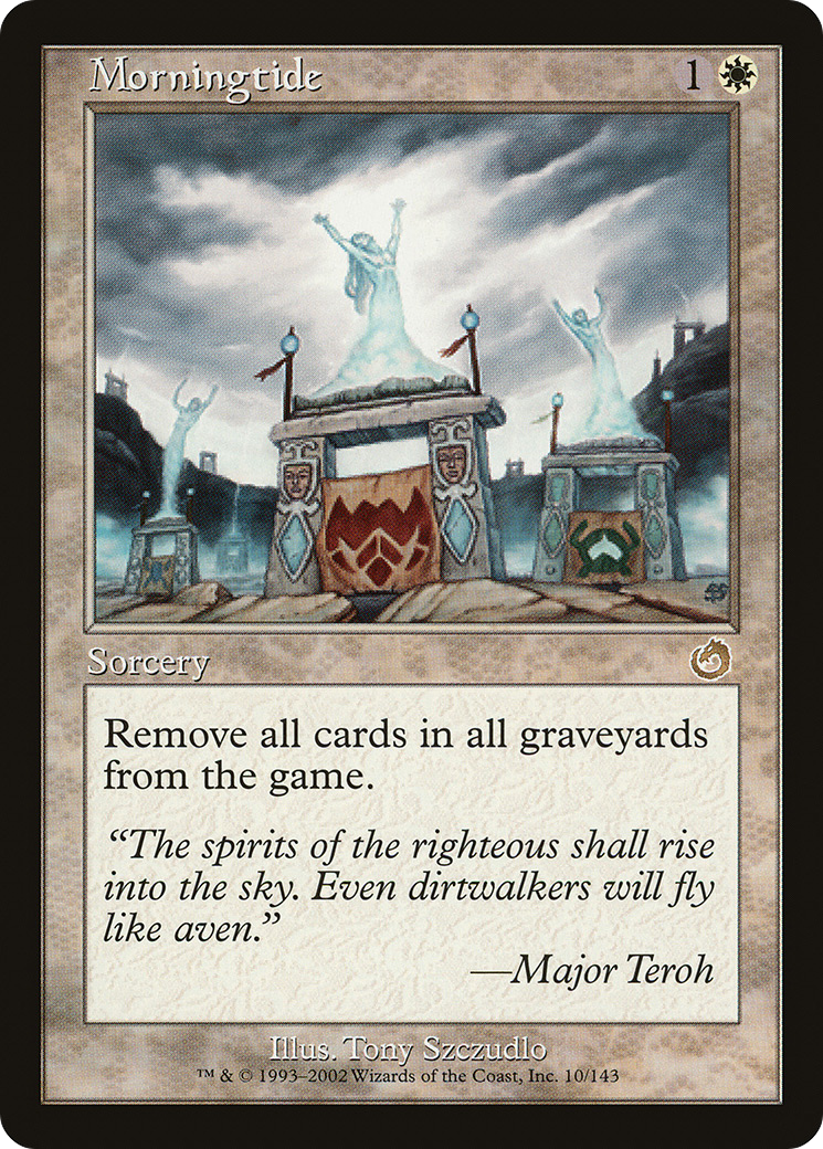 Morningtide (TOR-010) [Torment] Foil MTG Single Wizards of the Coast