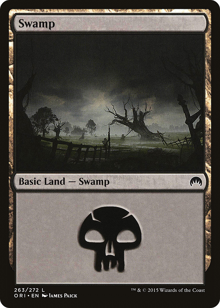 Swamp (ORI-263) [Magic Origins] MTG Single Wizards of the Coast