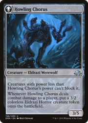 Shrill Howler // Howling Chorus (EMN-168) [Eldritch Moon] MTG Single Wizards of the Coast