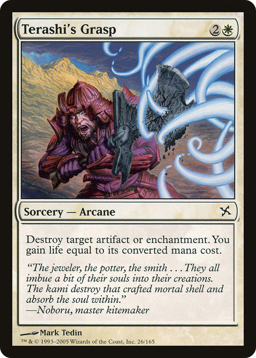 Terashi's Grasp (BOK-026) [Betrayers of Kamigawa] MTG Single Wizards of the Coast