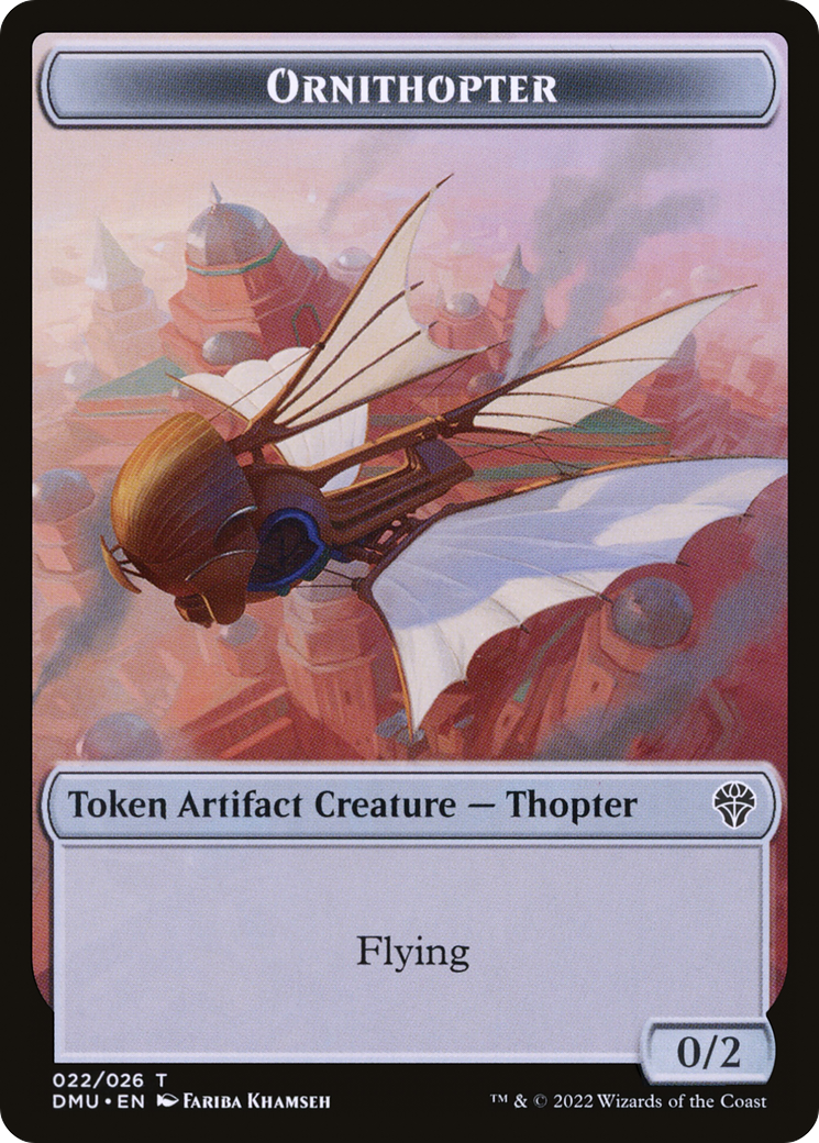 Ornithopter (DMU-022) [Tokens] Dominaria United Tokens MTG Single Wizards of the Coast