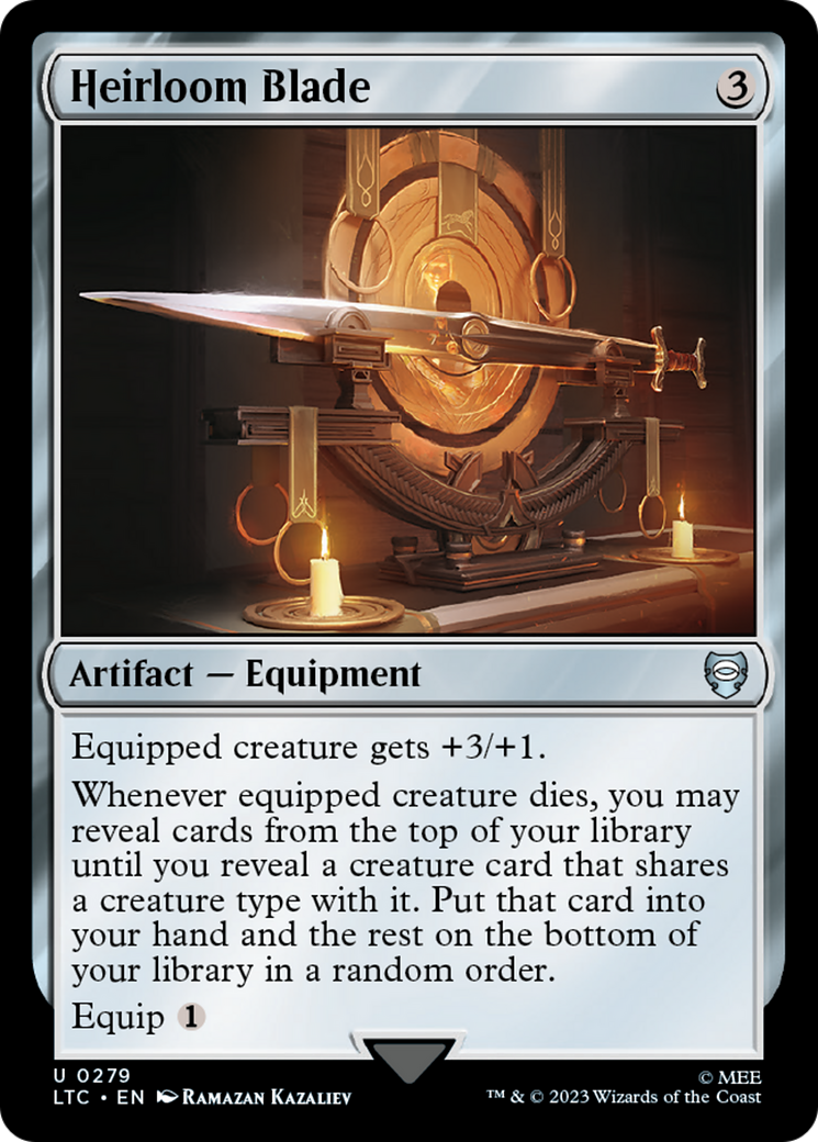 Heirloom Blade (LTC-279) [Tales of Middle-earth Commander] MTG Single Wizards of the Coast