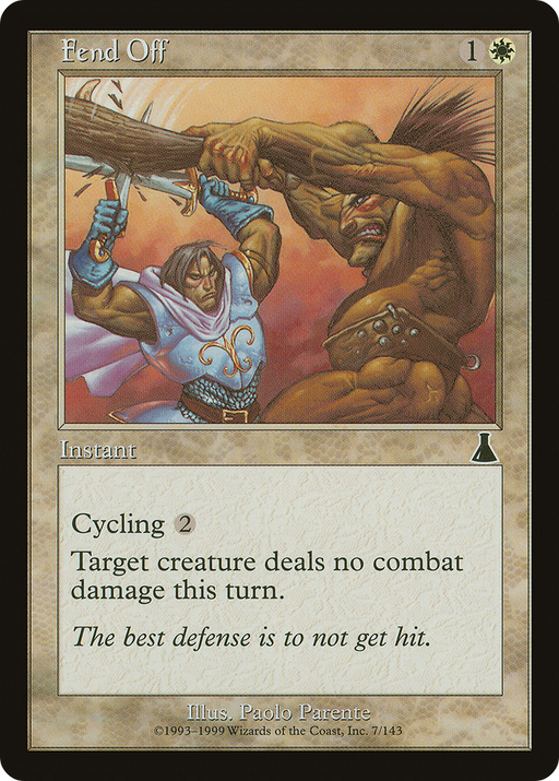 Fend Off (UDS-007) [Urza's Destiny] MTG Single Wizards of the Coast