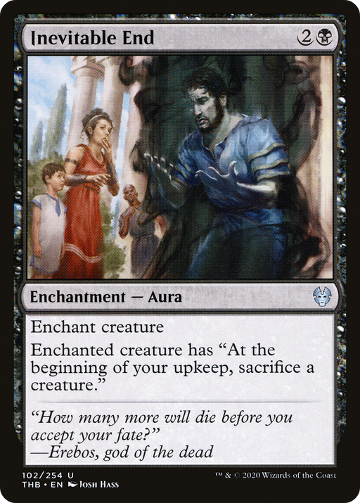 Inevitable End (THB-102) [Theros Beyond Death] MTG Single Wizards of the Coast