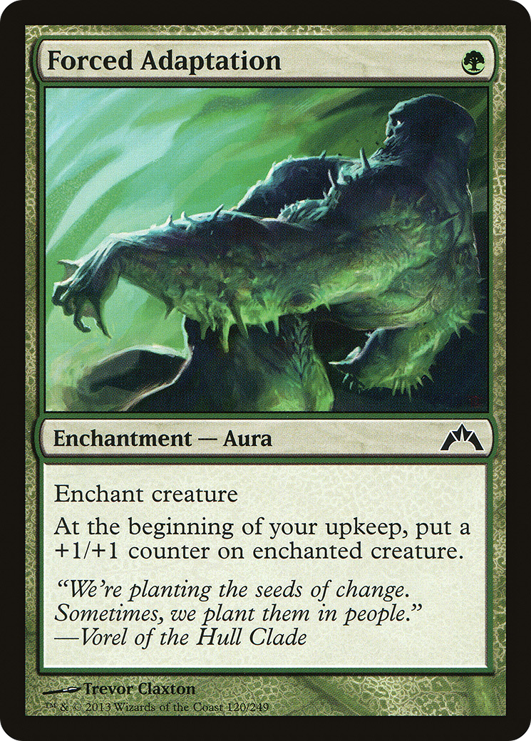 Forced Adaptation (GTC-120) [Gatecrash] Foil MTG Single Wizards of the Coast