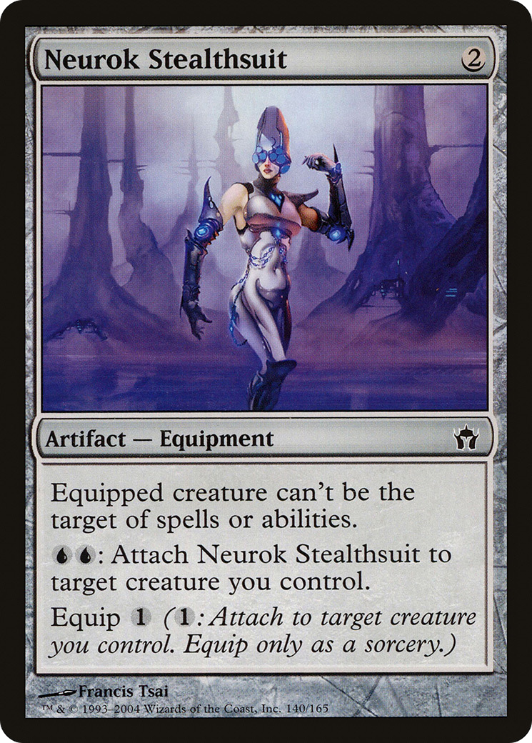 Neurok Stealthsuit (5DN-140) [Fifth Dawn] Foil MTG Single Wizards of the Coast
