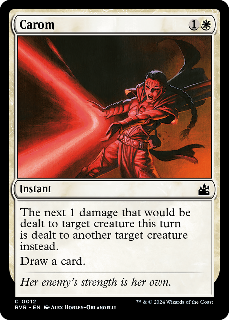 Carom (RVR-012) [Ravnica Remastered] MTG Single Wizards of the Coast