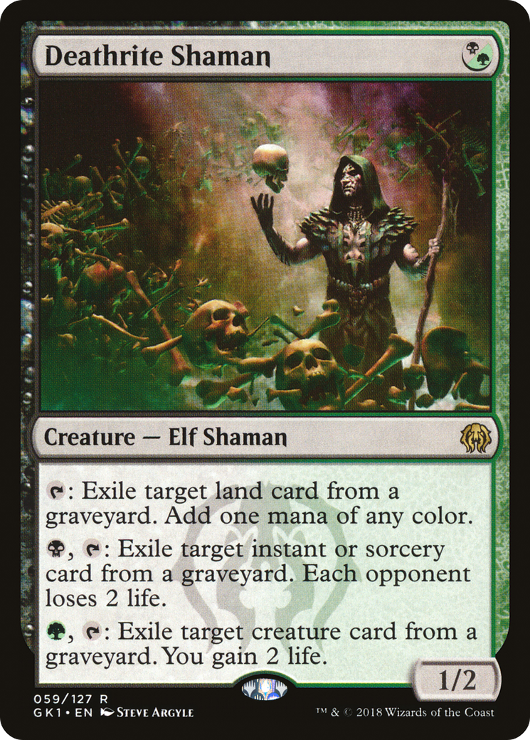Deathrite Shaman (GR1-059) [Misc] GRN Guild Kit MTG Single Wizards of the Coast