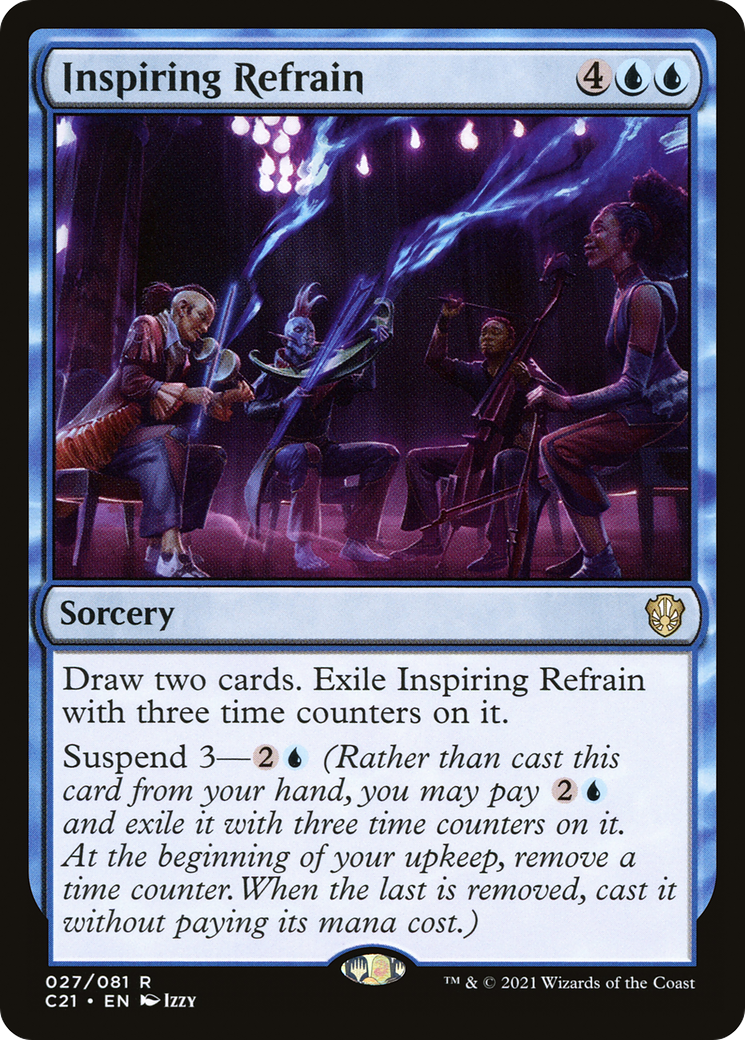 Inspiring Refrain (C21-027) [Commander 2021] MTG Single Wizards of the Coast