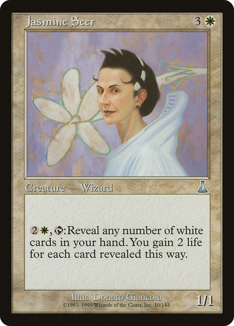 Jasmine Seer (UDS-010) [Urza's Destiny] Foil MTG Single Wizards of the Coast