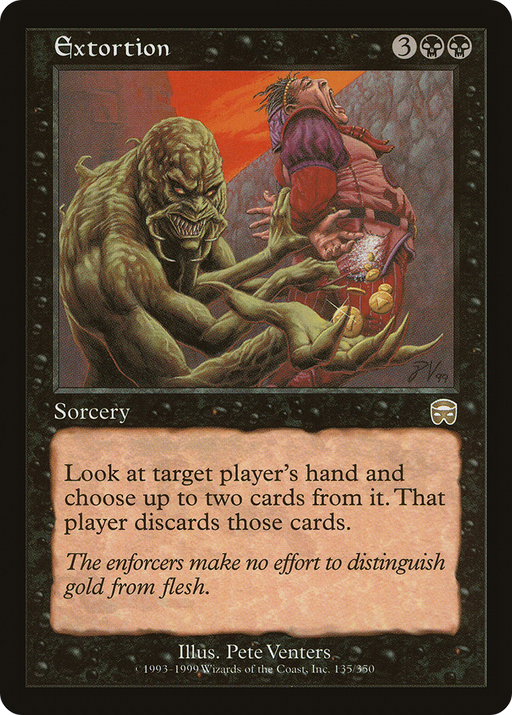 Extortion (MMQ-135) [Mercadian Masques] MTG Single Wizards of the Coast