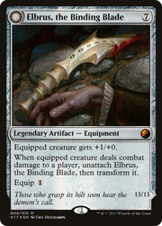 Elbrus, the Binding Blade (V17-008) [Misc] From the Vault: Transform Foil MTG Single Wizards of the Coast