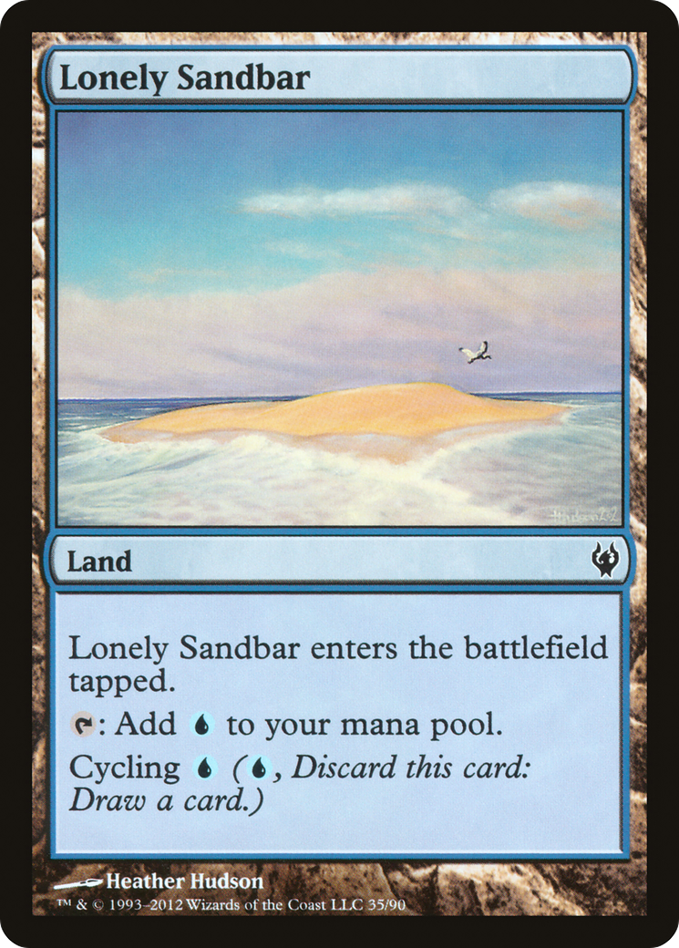 Lonely Sandbar (DDJ-035) [Misc] Duel Decks: Izzet vs. Golgari MTG Single Wizards of the Coast