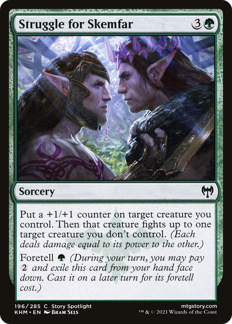 Struggle for Skemfar (KHM-196) [Kaldheim] MTG Single Wizards of the Coast