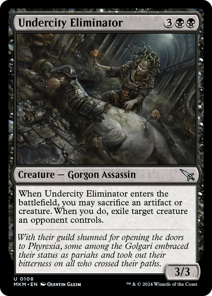 Undercity Eliminator (MKM-108) [Murders at Karlov Manor] MTG Single Murders at Karlov Manor