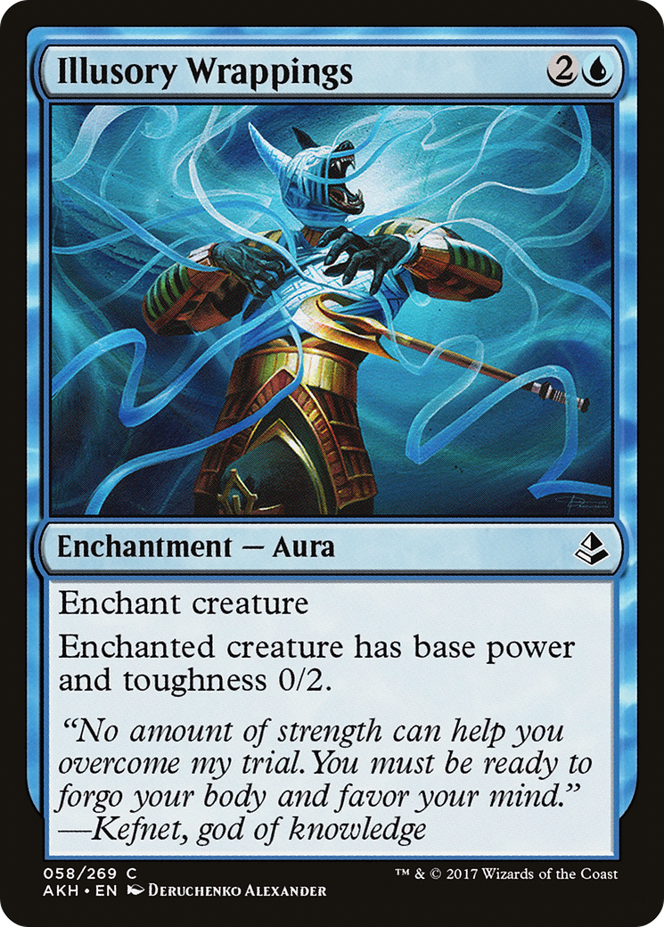 Illusory Wrappings (AKH-058) [Amonkhet] MTG Single Wizards of the Coast