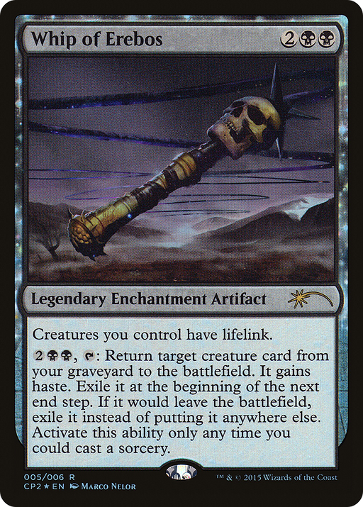 Whip of Erebos (UMP-005) [Fate Reforged Clash Pack] Foil MTG Single Wizards of the Coast