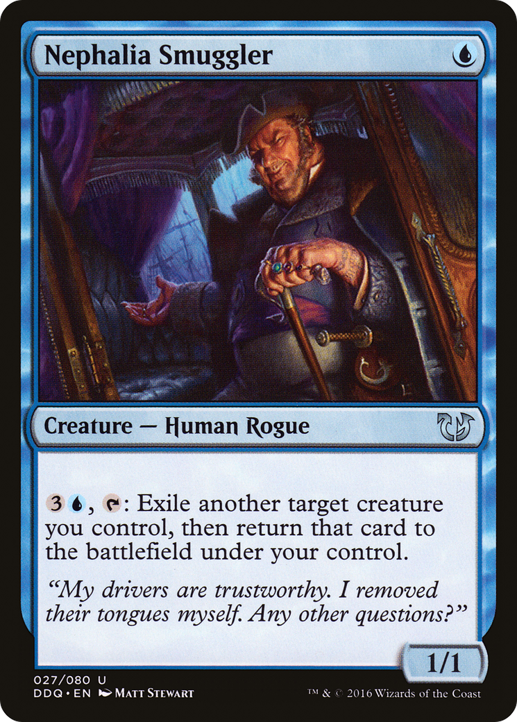 Nephalia Smuggler (DDQ-027) [Misc] Duel Decks: Blessed vs. Cursed MTG Single Wizards of the Coast