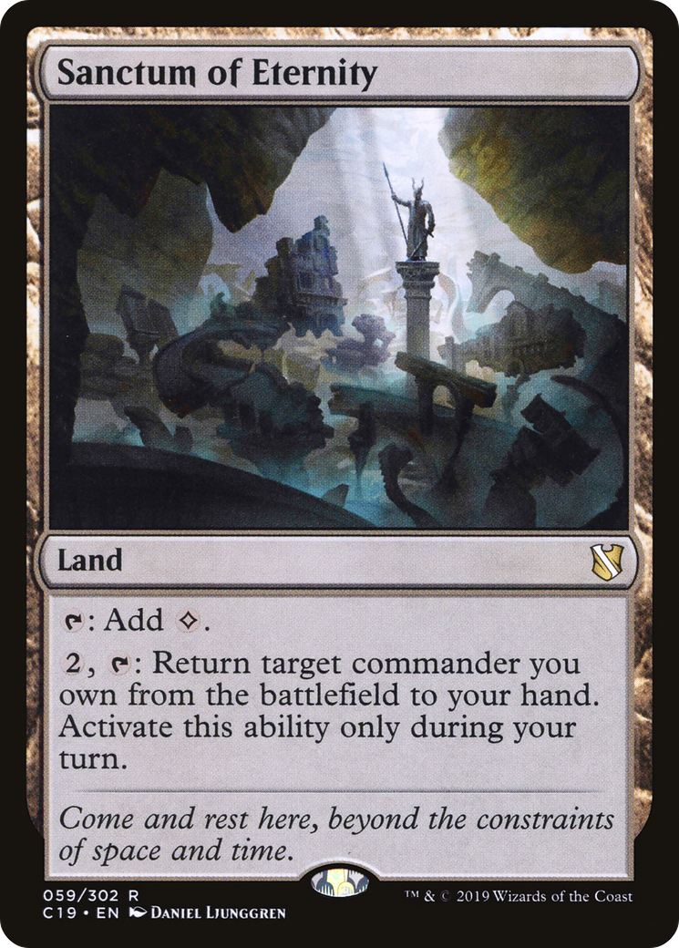 Sanctum of Eternity (C19-059) [Commander 2019] MTG Single Wizards of the Coast