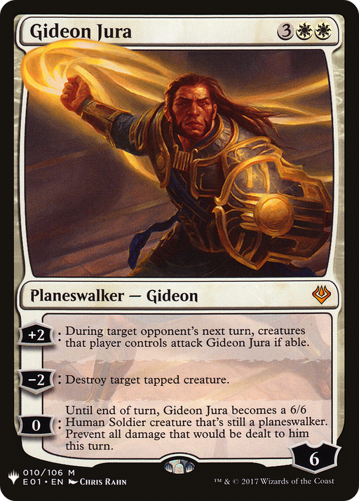 Gideon Jura (LIST-010/106) [Mystery Booster] The List MTG Single Wizards of the Coast