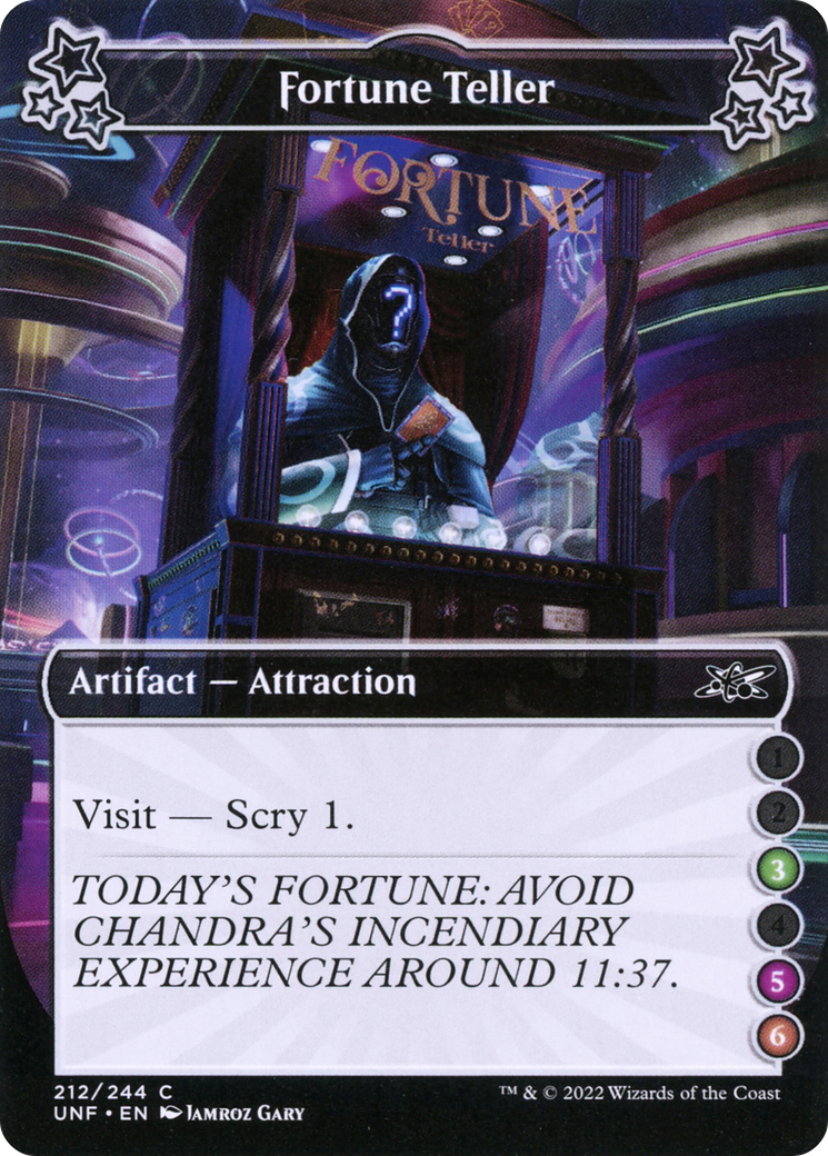 Fortune Teller (UNF-212E) [Unfinity] Foil MTG Single Wizards of the Coast