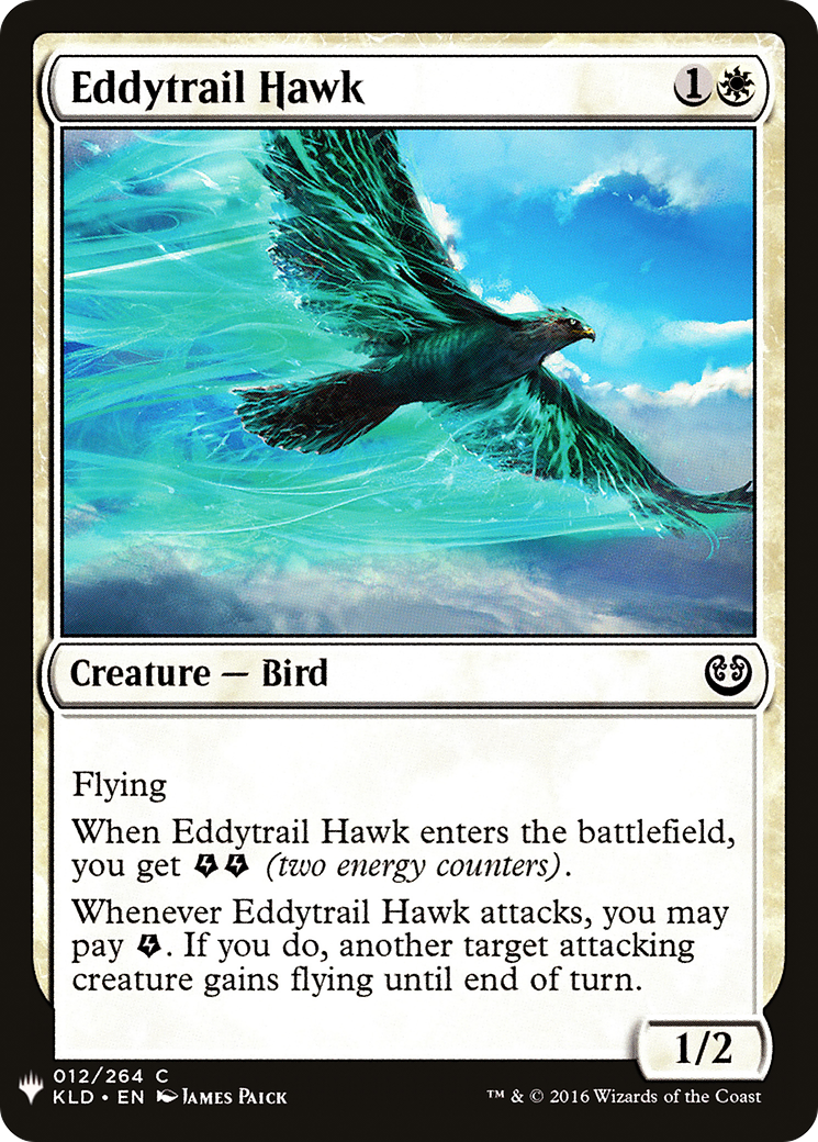 Eddytrail Hawk (LIST-KLD-12) [Mystery Booster] The List MTG Single Wizards of the Coast