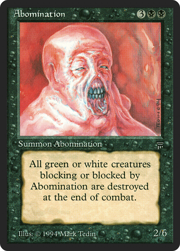 Abomination [Legends] MTG Single Magic: The Gathering