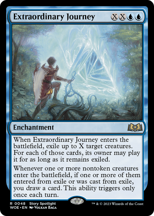 Extraordinary Journey (WOE-048) [Wilds of Eldraine] MTG Single Wizards of the Coast