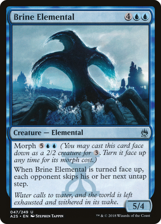 Brine Elemental (A25-047) [Masters 25] MTG Single Wizards of the Coast
