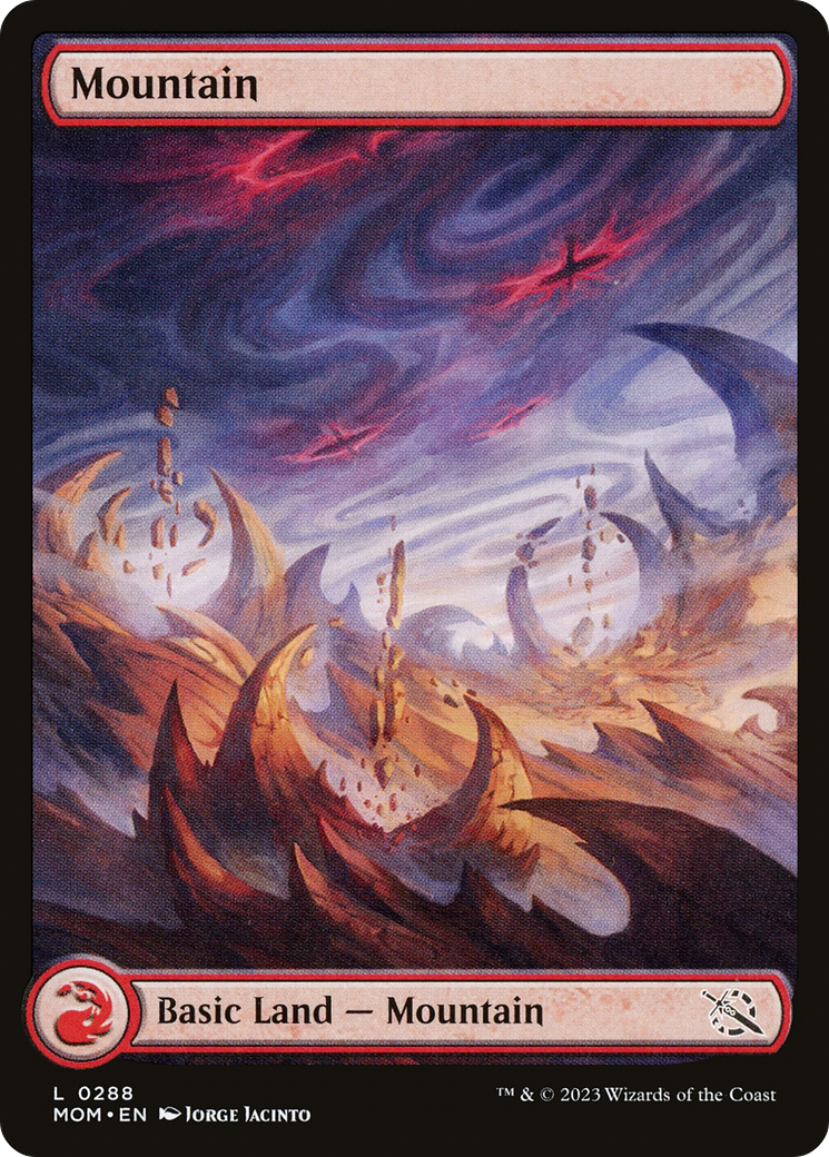 Mountain (MOM-288) [March of the Machine] MTG Single Wizards of the Coast