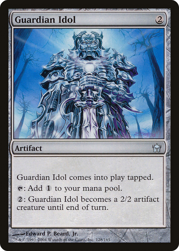 Guardian Idol (5DN-128) [Fifth Dawn] Foil MTG Single Wizards of the Coast