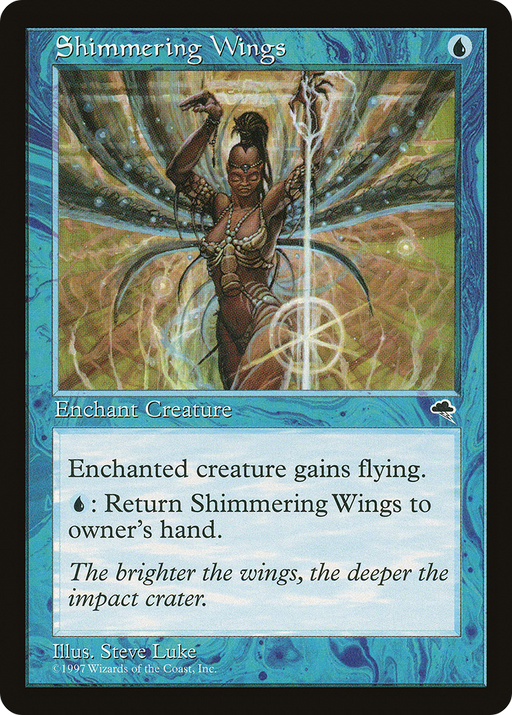 Shimmering Wings (TMP-087) [Tempest] MTG Single Wizards of the Coast