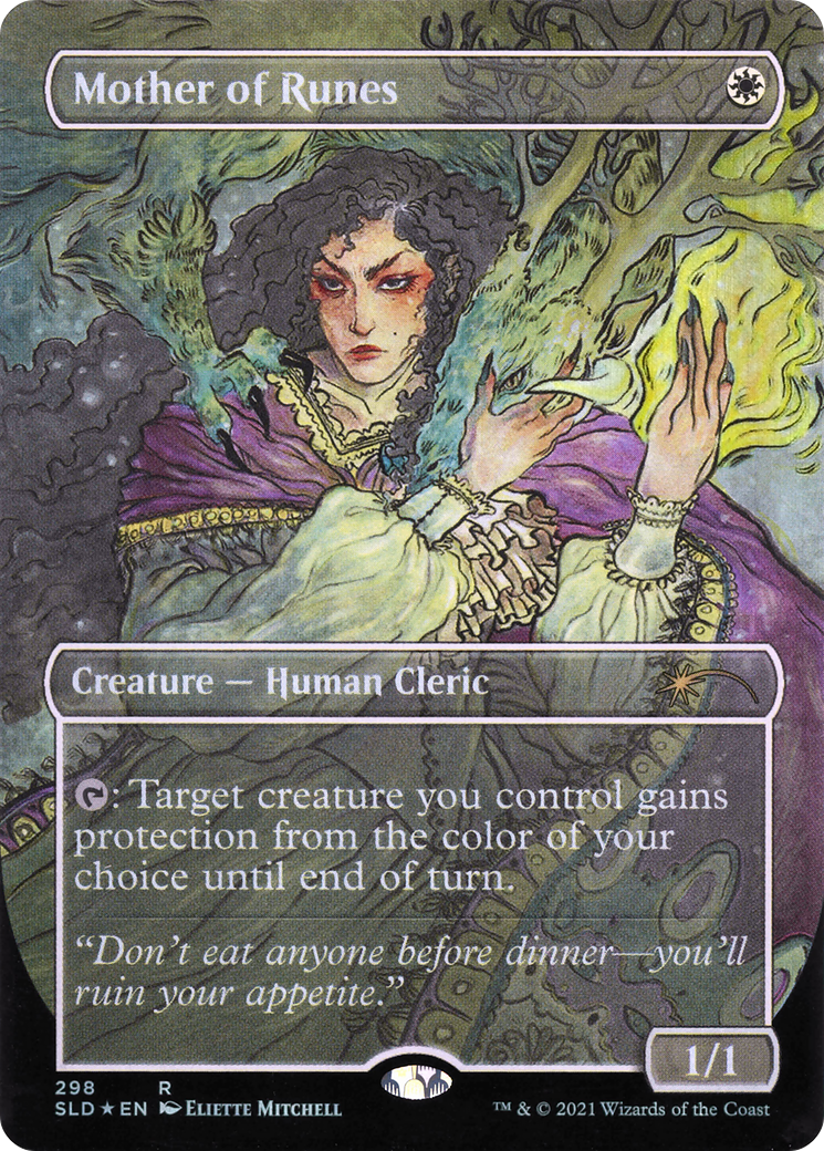 Mother of Runes (298) (SLD-298) [Secret Lair] Drop (Borderless) Foil MTG Single Wizards of the Coast