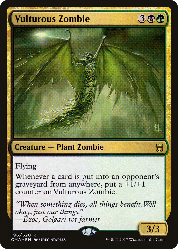 Vulturous Zombie (CMA-196) [Commander Anthology] MTG Single Wizards of the Coast