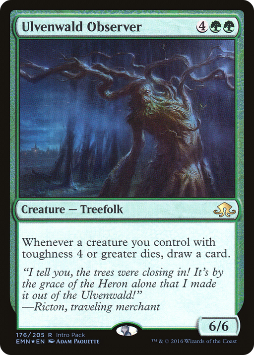 Ulvenwald Observer (UMP-176) [Eldritch Moon Promos] Foil MTG Single Wizards of the Coast