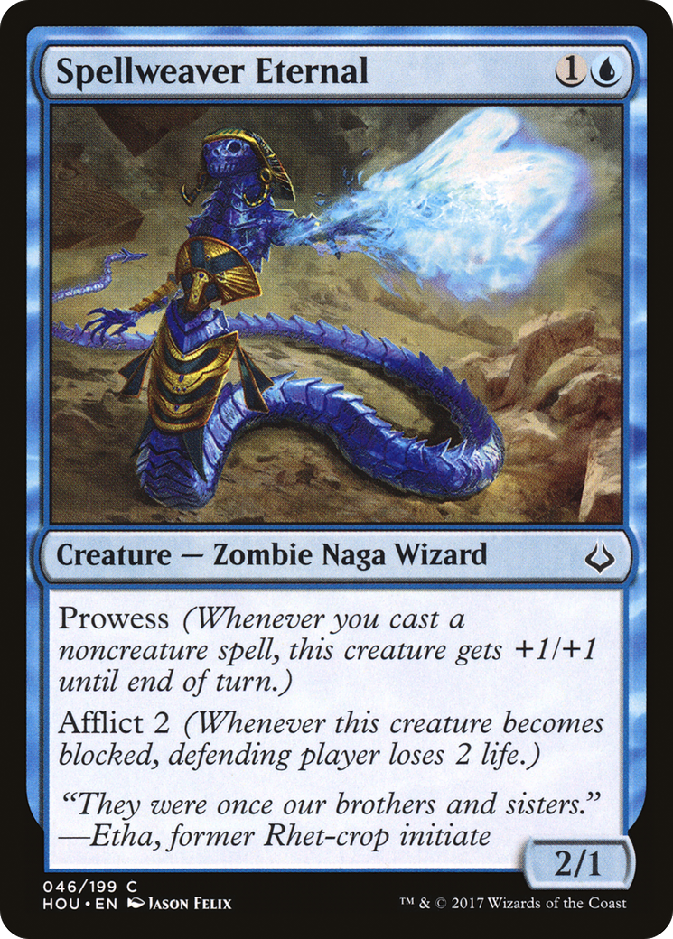 Spellweaver Eternal (HOU-046) [Hour of Devastation] MTG Single Wizards of the Coast
