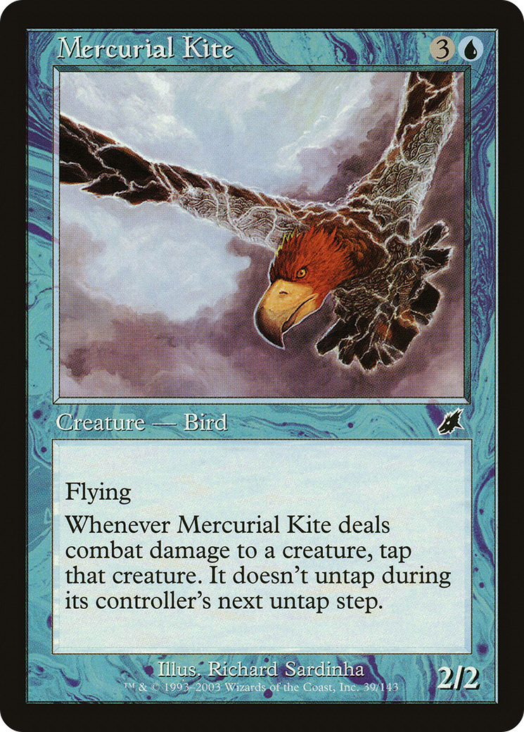 Mercurial Kite (SCG-039) [Scourge] MTG Single Wizards of the Coast